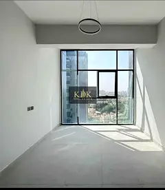 Bright 1BR | Amal Tower | City & Park View | Unfurnished