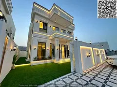 Super Deluxe Villa for Sale in Al Zahia – Ajman | 4 Master Bedrooms + Luxury Finishing