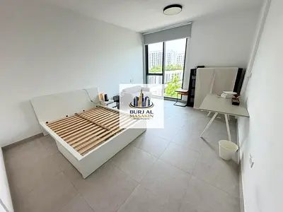 Semi-Furnished Studio - Huge Layout - 38K in 8 Cheques - Areej Aljada