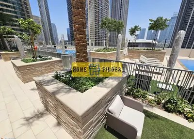 Furnished 1BR | Forte 2 | Downtown & Sea Views