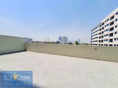 3bhk + maid room ! Tarrace balcony ! Burj khalifa view