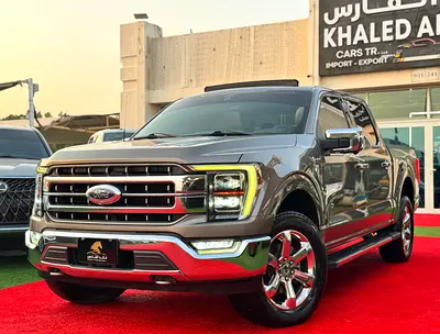 بي كب فورد F150 Lariat 2021 خليجي بدون صبغ بحالة الوكالة التامة وسعر عرض ممتاز.