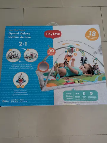 Tiny Love Gymini Deluxe 2-in-1 Baby Play Gym (Like New in Box)