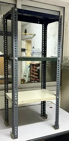 Sturdy 3-Tier Metal Storage Rack / Shelving Unit