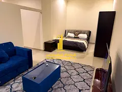 Furnished studio apartment | For monthly rent | Ajman - Al Rawdah 2 - Sheikh Ammar Street | Includes