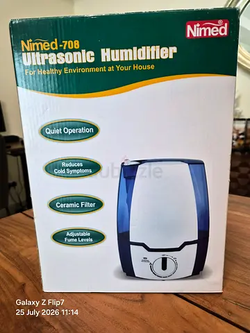 Nimed 708 Ultrasonic Humidifier - New in Box