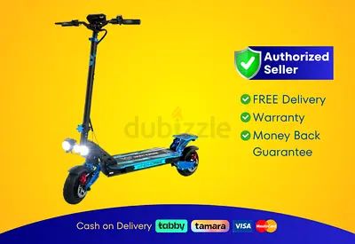 Electric Scooter Wind Horse  H8 - Blue | Brand New |  Warranty | FREE  Delivery