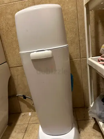 White Baby Diaper Bin