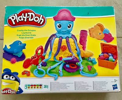 Play-Doh Cranky the Octopus Playset - only Shapes in Box