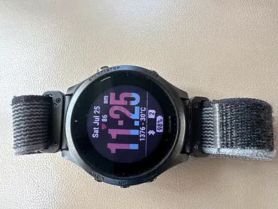 Garmin forerunner 945 GPS Smartwatch with Nylon Band - Good Condition