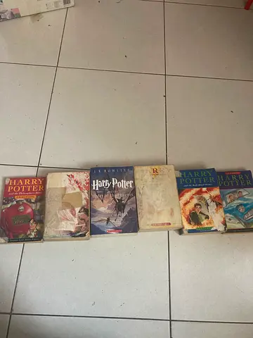 Harry Potter Paperback Book Set (used) - 6 Books
