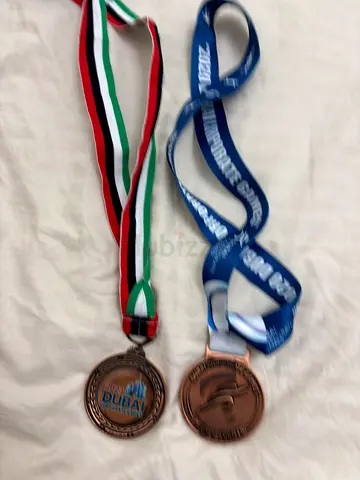 2x Dubai Corporate Games 2020 Bronze Medals