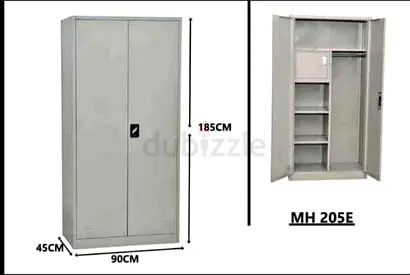 Tow Door steel wardrobe
