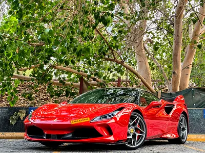 2023 Ferrari F8 Tributo | 710 HP | 14,560 AED per month