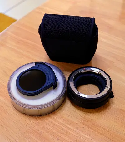 Canon Drop-In Filter Mount Adapter EF-RF ND filter