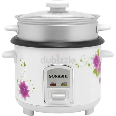 Electric Cooker - 1.5L (White Floral)