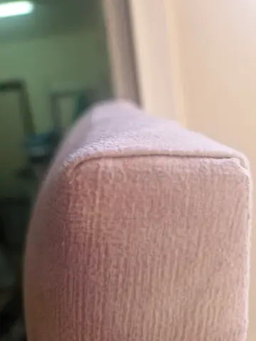 Light upholstered bed armrest - good condition