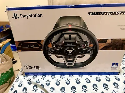 Thrustmaster T248 Racing Wheel (PS4/PS5 Compatible) - Boxed