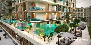 Luxury 1BR + Pool + Store | Peace Lagoons Phase 2