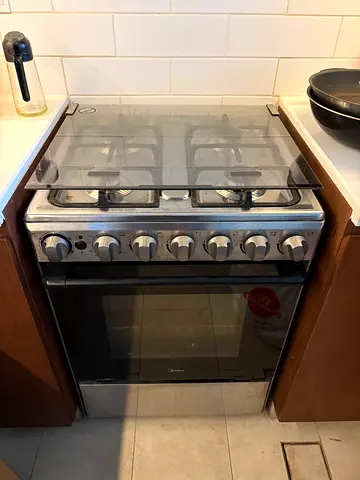 Available AED 50 Midea 60cm Gas Cooker + Oven | Working Condition