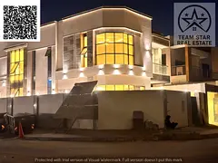 Corner Villa for Rent Al Yasmeen 5 Master BR Majlis Hall Maid 2 Streets Luxury FinishFor Rent Corner