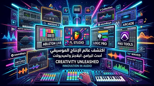 Music Production Software Bundle - Ableton, FL Studio, Logic Pro, Pro Tools (Digital)