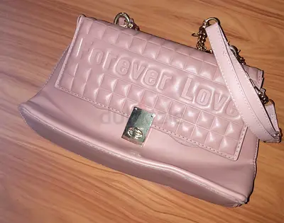 MOVING OUT SALE: Pink Forever Love Quilted Chain Shoulder Bag