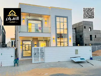 امتلك فيلا للبيع في قلب الزاهيه _ شامل الماء والكهرباء والتكيف ورسوم التسجيل والتمليك _ بجانب كل الخدمات _ علي الشارع الرئيسي _ سهل المخرج الي دبي