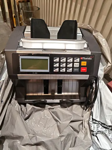 Florida FL-990 Currency Counter and Validator - Used, Working