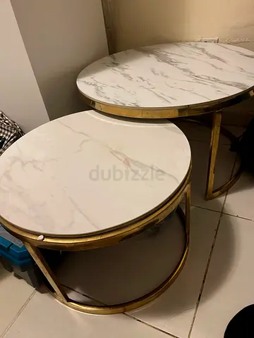 2 round tables for sale