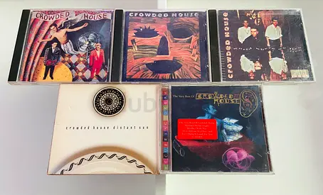 5 Crowded House Music CD’s