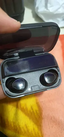 Used True Wireless Earbuds with Charging Case - Good Condition
