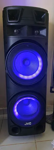JVC Portable Party Speaker with LED Lighting