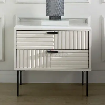 White Nightstand x 2