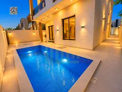 Luxury villa with private pool in Al Amrah | Super deluxe finishing | Modern design | Freehold owne