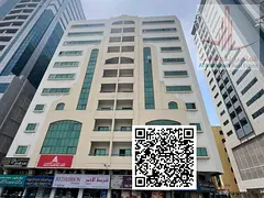 Apartment for rent in an excellent location in Al Qasimia, large area, excellent building