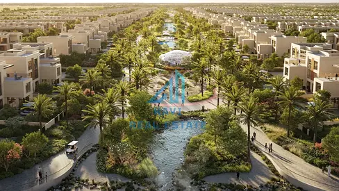 منزل تاون هاوس عصري متوسط الحجم مكون من 4 غرف نوم للبيع في مدينة الشارقة المستدامة