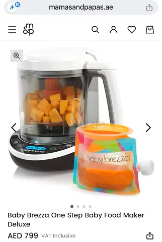 Baby Brezza One Step Baby Food Maker Deluxe