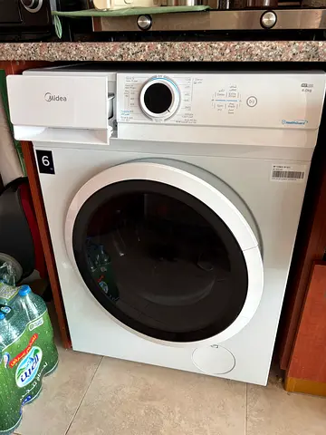 Midea Front Load Washing Machine (6kg) – Quiet, Clean,  Ready to Work! 400AED