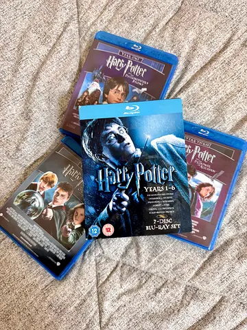 Harry Potter Years 1-6 Blu-ray Collection (7-Disc Set)