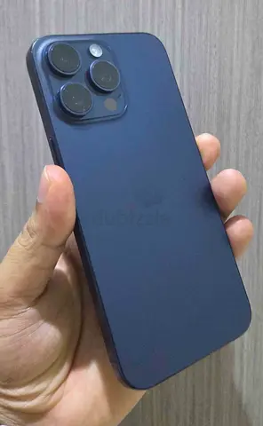 Apple iPhone 15 Pro Max in blue