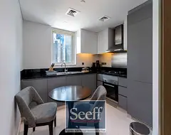 Modern Studio fully Furnished | Separate Kitchen| No Balcony | Canal View