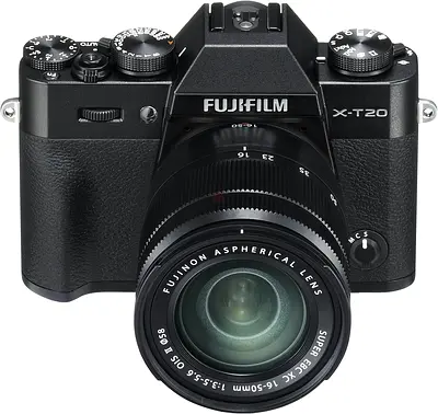 Fujifilm X-T20 Mirrorless Camera with 16-50mm Lens, complete in box with extra battery and ND filter
