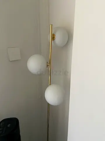 Modern Gold Globe Ceiling Light Fixture