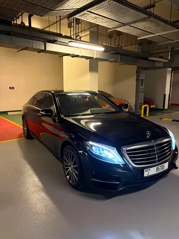 AMG cabin Full Option 2014 Mercedes-Benz S 500 | GCC Specs | Low Mileage | Pristine Condition