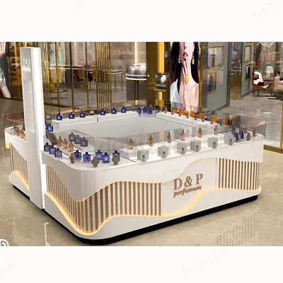 Classical perfume kiosk