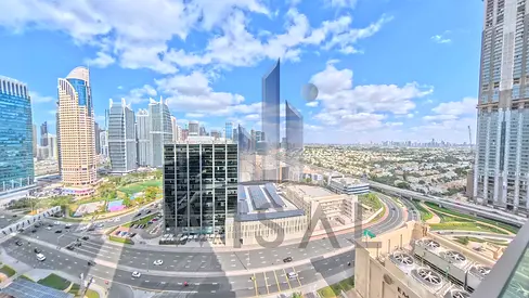 SHEIKH ZAYED & JLT PARK VIEW | SMART HOME FEATURES | 1 BEDROOM + HALL WITH BALCONY