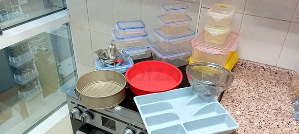 Kitchen bakeware and storage set – baking pans, silicone mold, trays, containers
