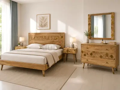 Mango Solid Wood Bedroom Set