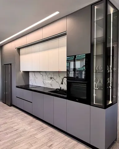 Kitchen Cabinet | Custom made Kitchen Cabinet with island| With Warranty